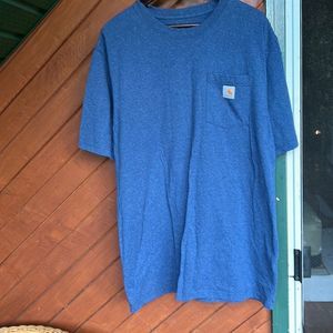 Blue pocket Carhartt t-shirt (XL tall)